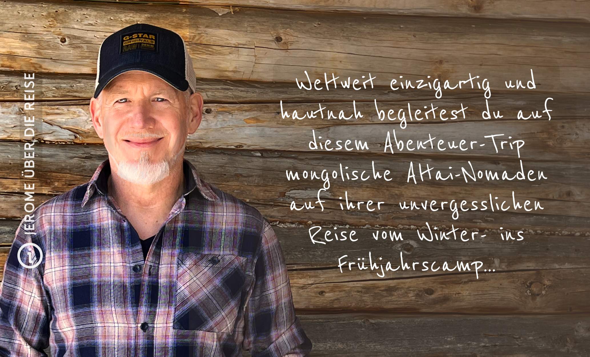 Jerome über die Reise Wintermigration im Altai Weltweit einzigartig und hautnah begleitet Puretreks auf diesem Trip mongolische Altai-Nomaden auf ihrer unvergesslichen Reise vom Winter- ins Frühjahrscamp...