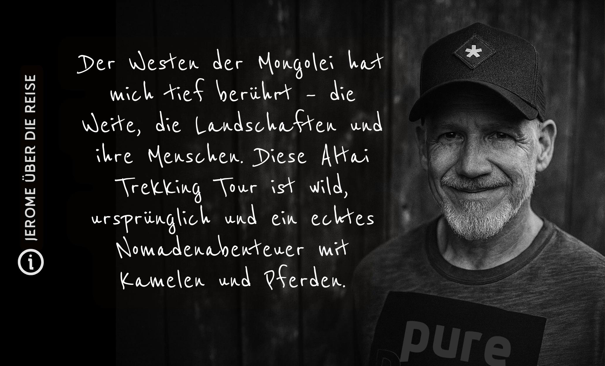 13 Jerome über die Mongolei Trekkingreise im weiten Altai