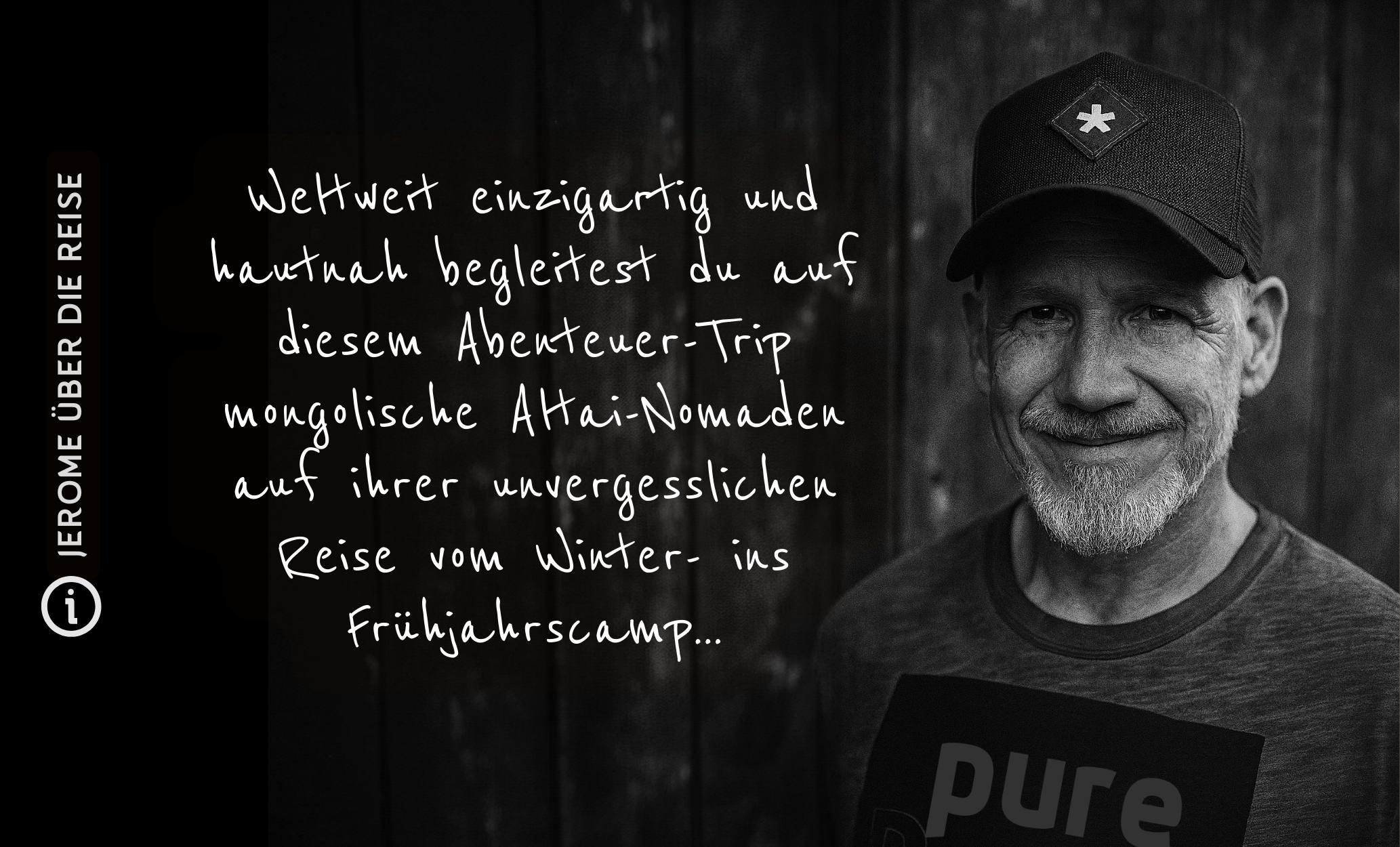 14 Jerome über die Mongoleireise Wintermigration im Altai