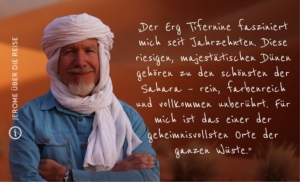 Jerome über die Reise Erg Tifernine in Algerien