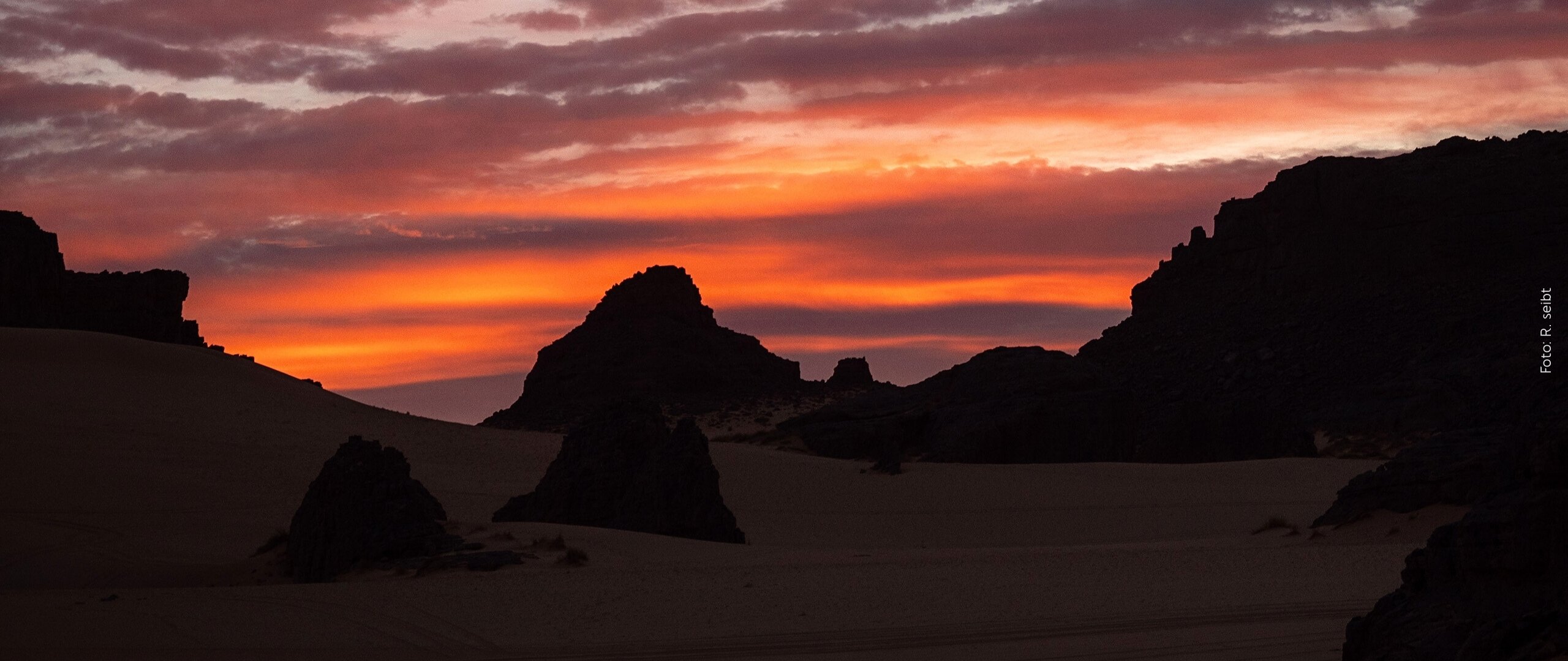 Tassili-N-ajer-Morgenlicht