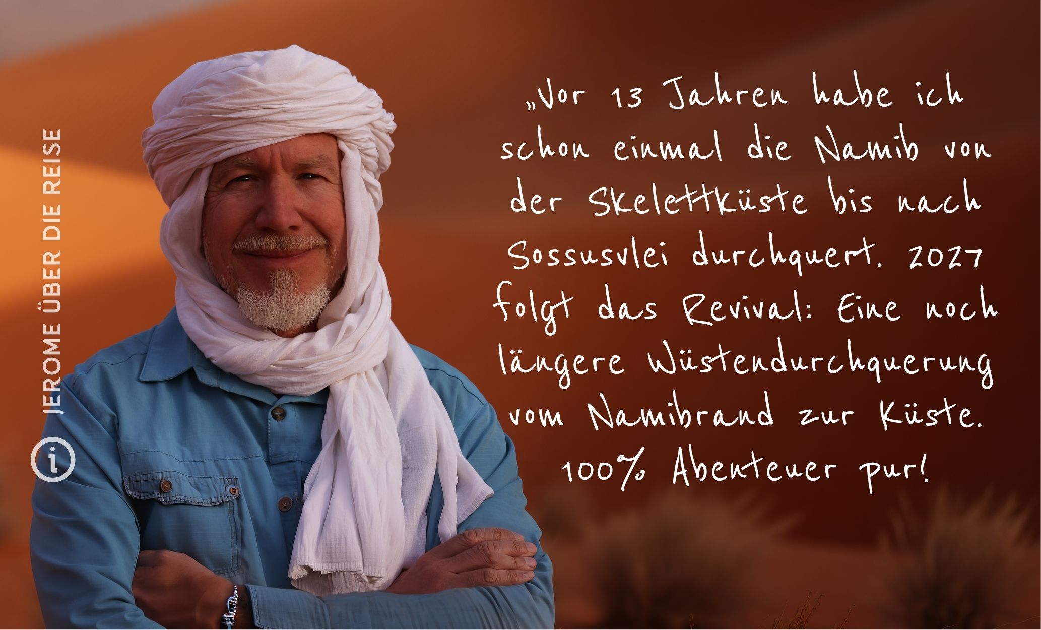 Jerome über diese Reise
