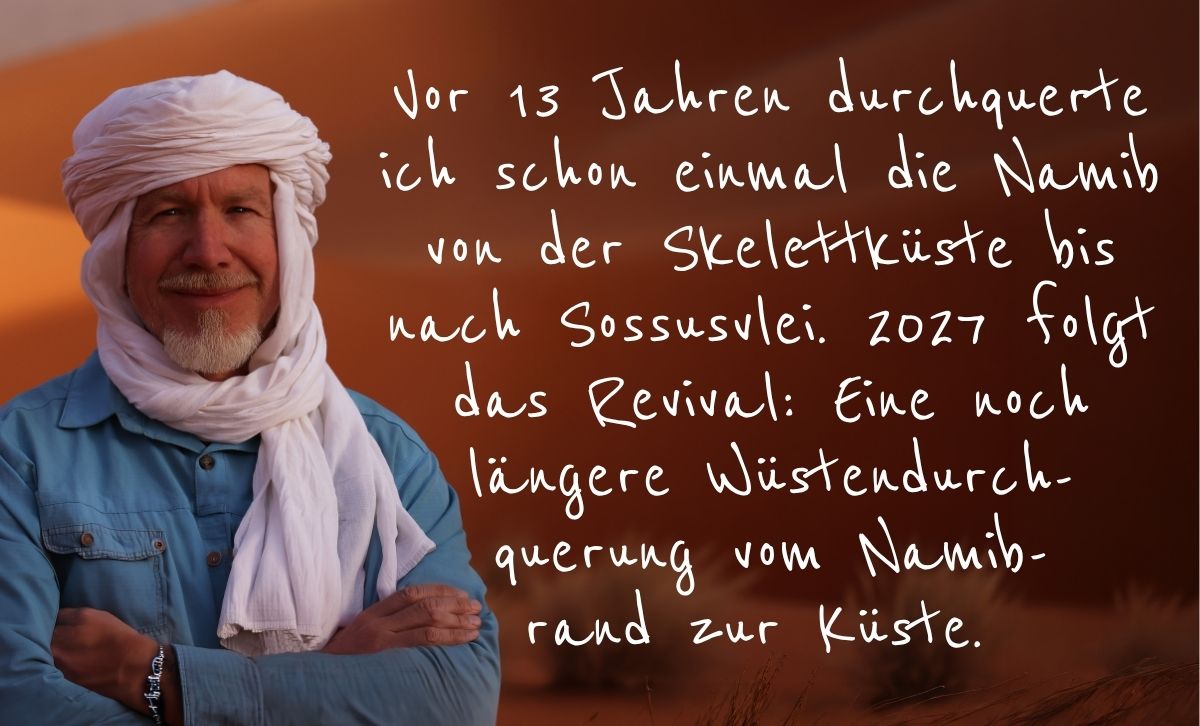 Jerome über die Reise Trans Namib 2027
