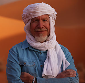 Wüstenexperte Jerome Blösser